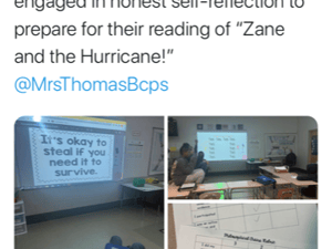 ELA Hurricane book
